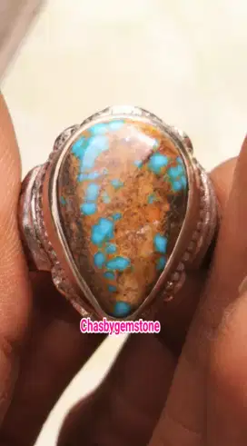 Cincin Pirus Persia biru fancy-Pirus Persia beras kutah biru fancy