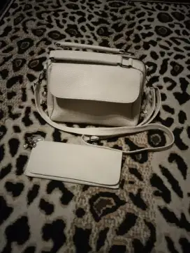 Tas wanita wrn cream prelov