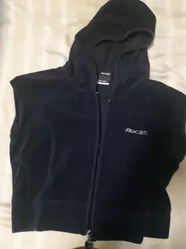 Black Reebok hoodie Ori