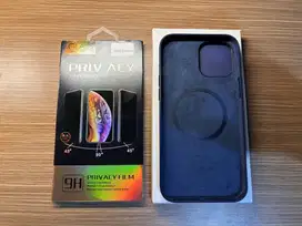 Silicone softcase iPhone 12 Pro Max Blue Navy