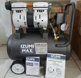 Kompresor silent izumi 3/4pk tabung 24 fre ongkir