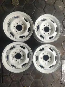 Dijual velg kaleng 15 inch lubang 6 (1 set 4 pcs)