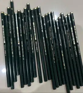 Paket 22 Pcs Pensil Faber Castell Aneka Ukuran