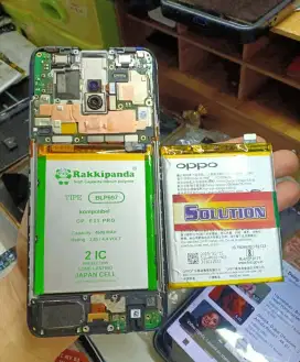 BATERAI BATTERE BATTERY RAKKIPANDA OPPO F11 PRO + PASANG