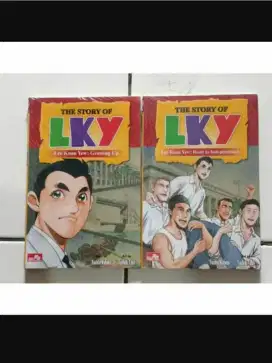 Komik The Story of LKY Lee Kuan Yew 1 - 2 tamat segel