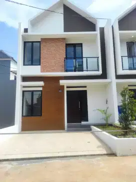 Rumah 2 lantai minimalis dengan gaya modern