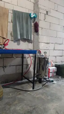SETRIKA UAP GAS BOILER LAUNDRY | BERGARANSI