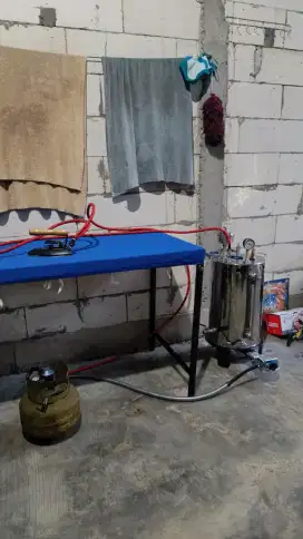 SETRIKA UAP GAS BOILER LAUNDRY / FREE ONGKIR SURABAYA - SIDOARJO