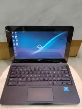 Laptop KERJA DELL(02) RAM4/16(+128GB)/12/CHROME WIN10/COD