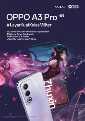 OPPO A3 PRO 5G 256 5100MAH BISA TUKAR TAMBAH&CICILAN