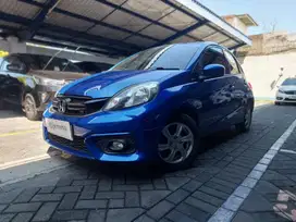 [ OLXmobbi ] Honda Brio Satya 1.2 E Bensin-MT 2017 BIRU JL