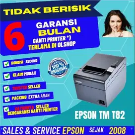 Printer EPSON TM-T82 usb auto garansi 6 bl ganti printer TERLAMA diOLX