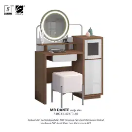 Meja Rias mewah / meja rias minimalis / meja rias siantano /meja lampu
