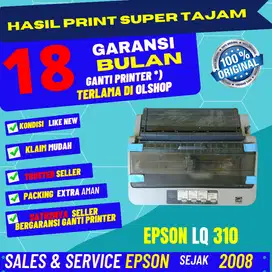 printer epson LX 310 LX310 dotmatriks GARANSi 18 bulan ganti printer