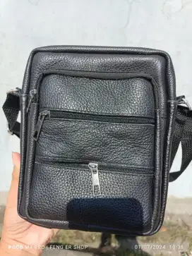 TAS SELEMPANG KULIT SAPI ASLI