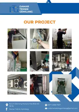 Jasa cleaning AC, service mesin cuci, kulkas dan waterheater