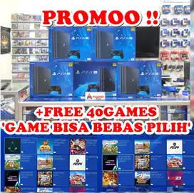 [BARU] PS4 PRO 1TB +FREE 30GAME SONY PLAYSTATION SLIM FAT PS 4 HARDISK