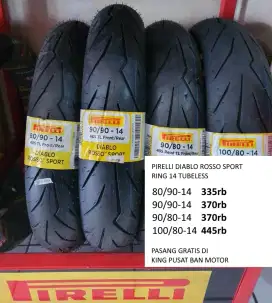 Ban Pirelli Diablo Rosso Sport, Rosso Scooter, Rosso Corsa II, Angel S