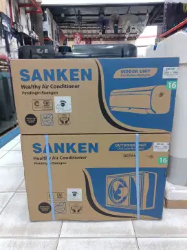 AC SANKEN 1/2 PK BARANG BARU GARANSI RESMI PABRIK HARGA PLUS PASANG