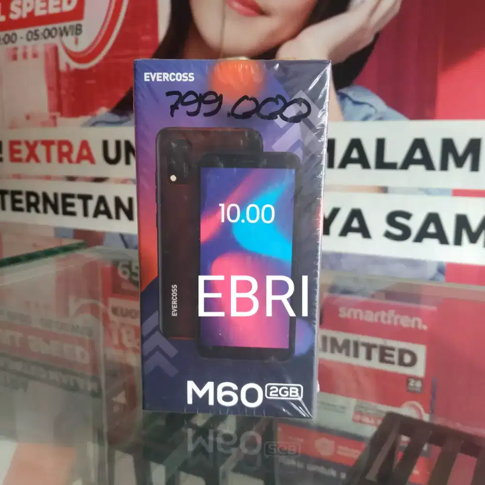 Evercoss m60 2/16gb PROMO HP MURAH