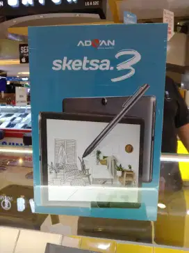 Advan sketsa 3 6/128 pen dan keyboard