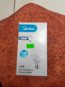 Lampu led midea 18w