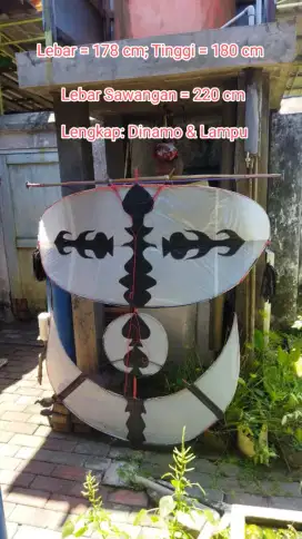 Layang-Layang Sawangan pakai Lampu