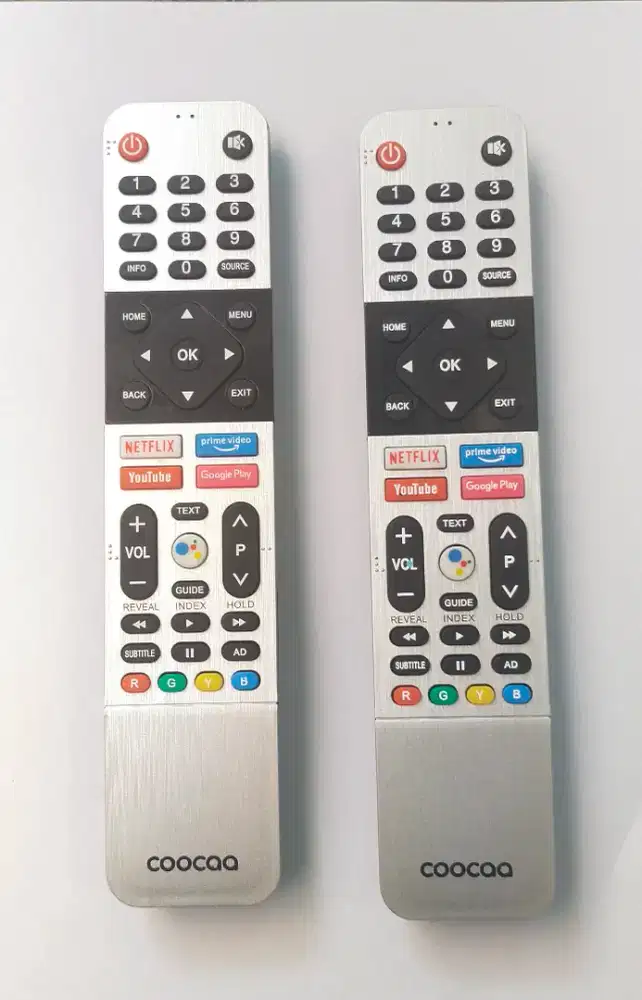 Remote TV panjang Coocaa LCD LED Android Smart TV