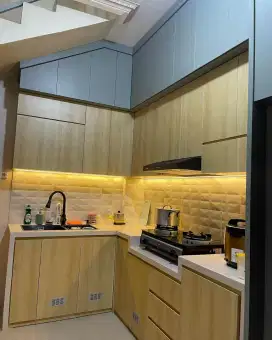 Interior Kitchen Set, kamar set ,Backdroop tv minimalis
