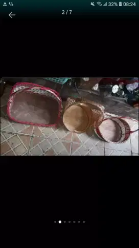 Cocok utk yg usaha bingkisan 3 bh kranjang baru hrg murah mgkn perlu