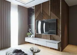 Interior Kitchen Set, Kamar set , Backdroop tv dll