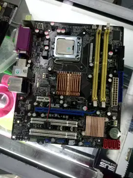 Paket motherboard Asus 775 plus core2duo