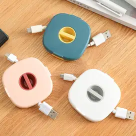 Roll Kabel Pengikat Kabel Tempat Penyimpanan Kabel Data Kabel Charger