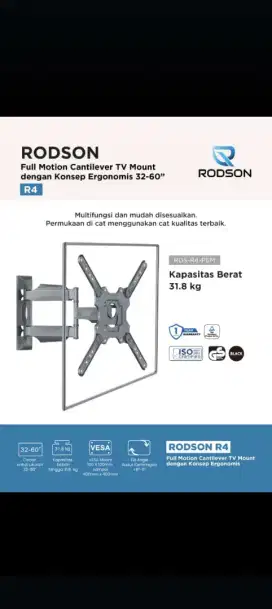 Breket/bracket tv swivel 32-50