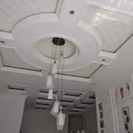 Gypsum murah Bandung jasa pasang plafon partisi walmolding canopy