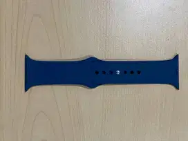 Apple Watch Series 9, 45 mm, Silver Case, Storm Blue Strap