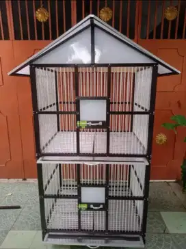 Kandang Burung Parrot Aviary Beo Falk