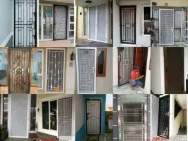 Pintu double/kasa nyamuk