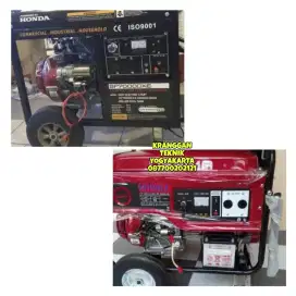 (KRANGGAN TEKNIK)genset merk Honda 5000 watt genset bensin 5.000 watt