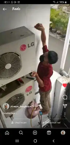Service ac panggilan