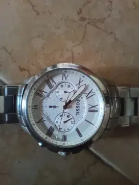 fossil quartz chronograph dial watch pria