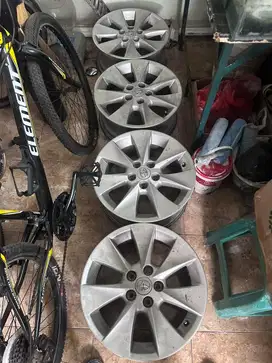Dijual velg alphard r17 ring 17 ori oem asli anh20 gen2 japan toyota