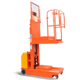 Harga Termurah Order Picker Elektrik Cap 300kg dengan Lifting 4,5 M