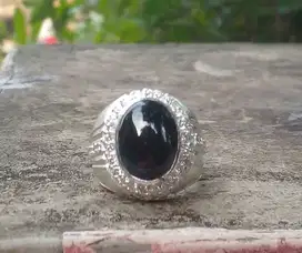 Deep Blue Sapphire Ring Perak Memo GRI