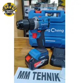 Bor Baterai Impact Drill DONGCHENG DCJZ2060i 1 baterai 4 ah