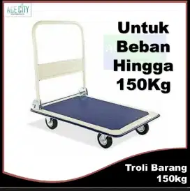 150 kg troli lipat dorong trolley barang handtruck