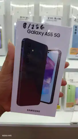 SAMSUNG A55 5G RAM 8/256GB GARANSI RESMI 1TAHUN