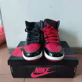 Preloved / Sneakers Second Wanita Air Jordan 1 Retro High OG GS Black