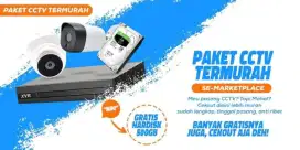 Paket cctv lengkap gratis jasa pasang