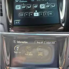 Repair lcd alphard buram 2006 sampe 2014